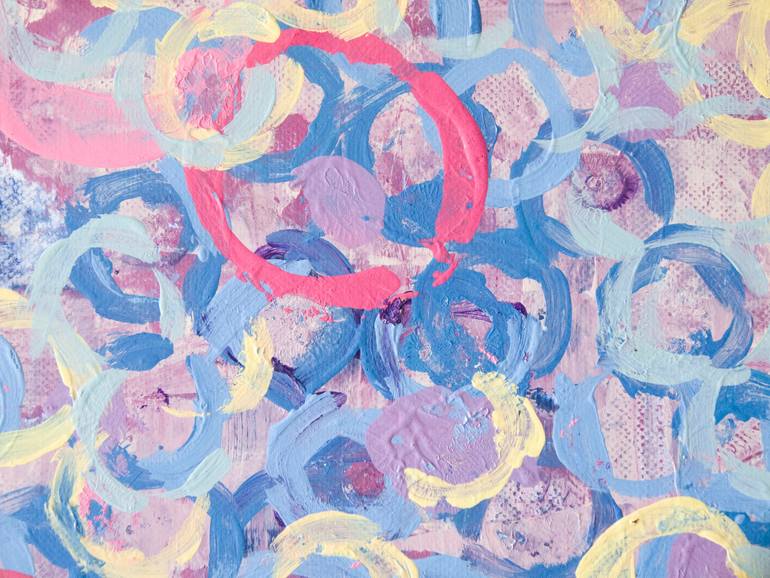 Original Abstract Expressionism Abstract Painting by Jérôme Hémain