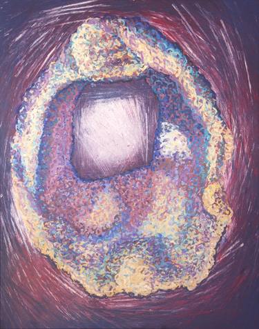 Original Abstract Expressionism Abstract Painting by Jérôme Hémain