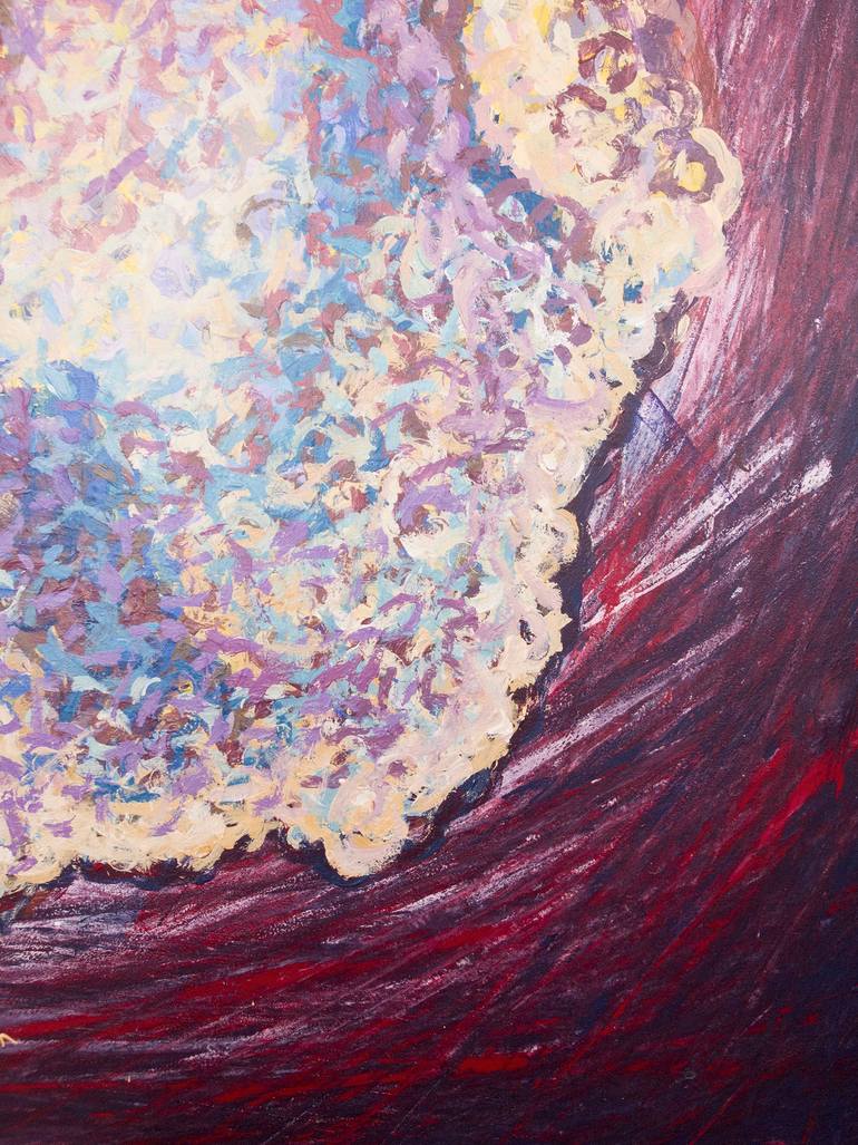 Original Abstract Expressionism Abstract Painting by Jérôme Hémain