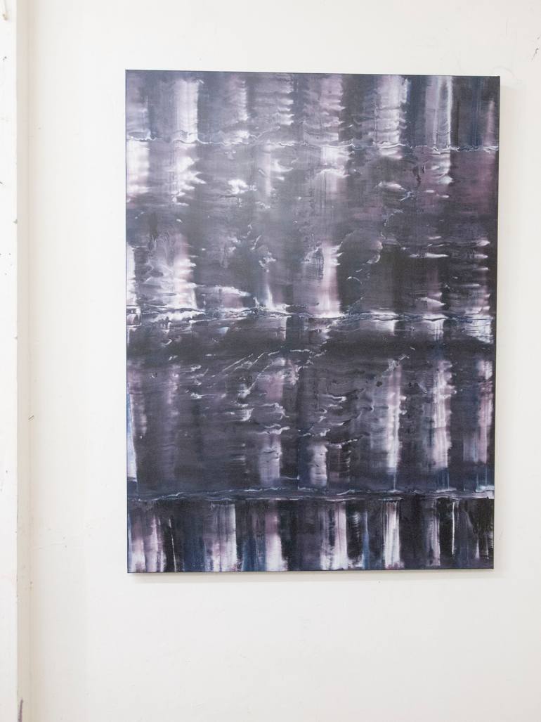 Original Abstract Expressionism Abstract Painting by Jérôme Hémain