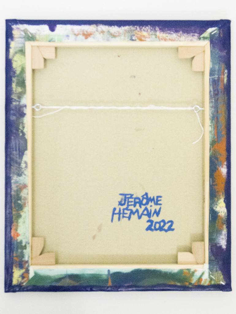 Original Abstract Expressionism Abstract Painting by Jérôme Hémain