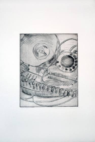 Original Realism Still Life Printmaking by Cyprian Holownia