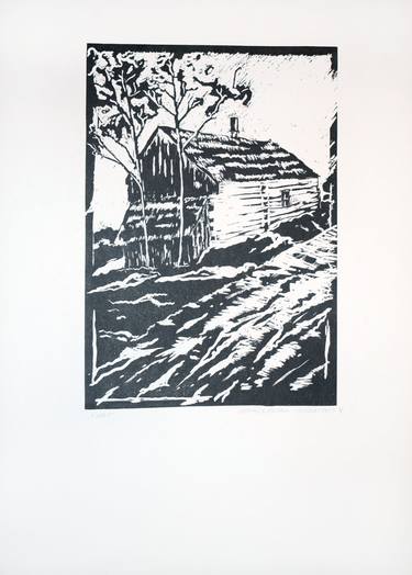 Print of Folk Rural life Printmaking by Cyprian Holownia