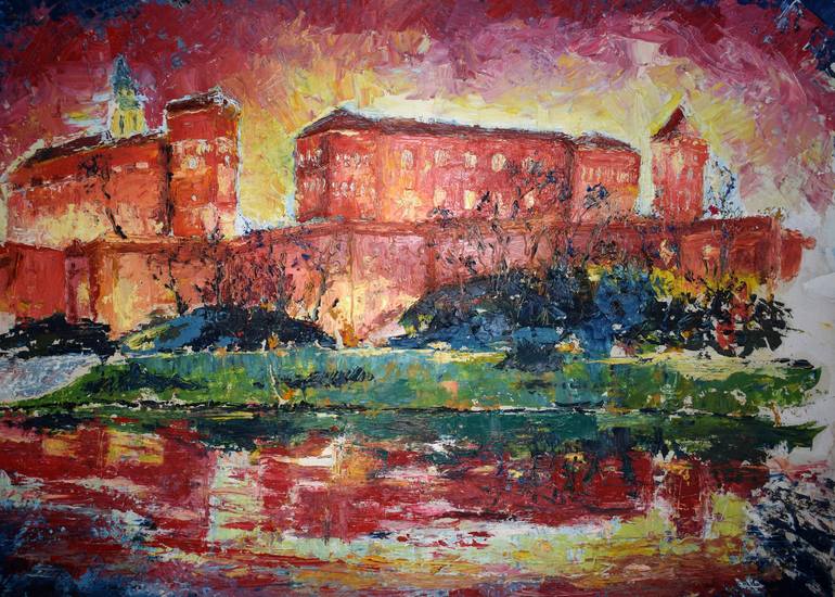 Original Modern Cities Painting by Cyprian Holownia