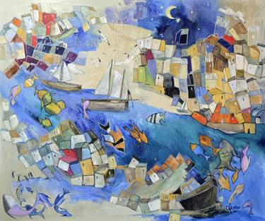 Original Contemporary Landscape Painting by Andrea Alonso Salinas