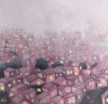 Original Cities Paintings by Andrea Alonso Salinas