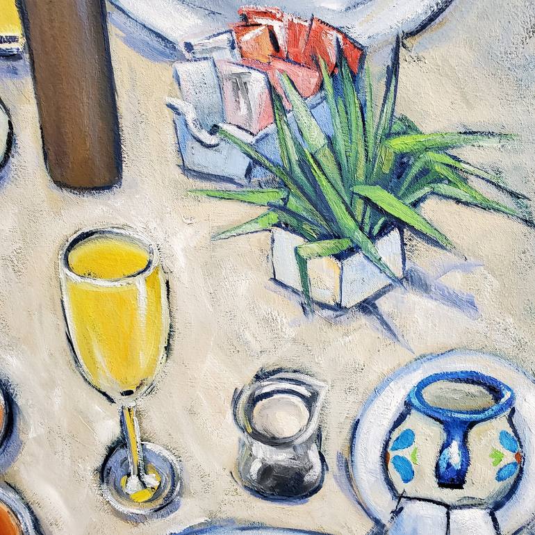 Original Expressionism Food Painting by Andrea Alonso Salinas