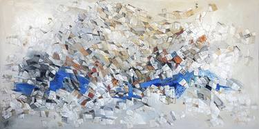Original Abstract Expressionism Architecture Paintings by Andrea Alonso Salinas