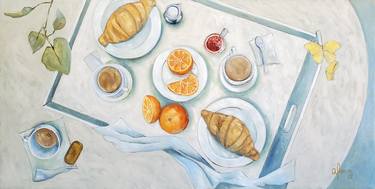 Original Fine Art Cuisine Paintings by Andrea Alonso Salinas