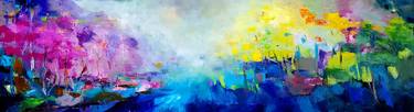 Original Abstract Expressionism Abstract Paintings by Kim C Massey