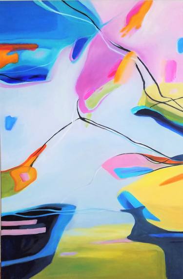 Original Conceptual Abstract Paintings by Kim C Massey