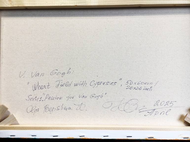 Original Expressionism Landscape Painting by Olga Begisheva K