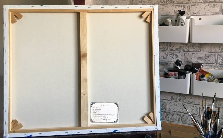 Original Expressionism Landscape Painting by Olga Begisheva K