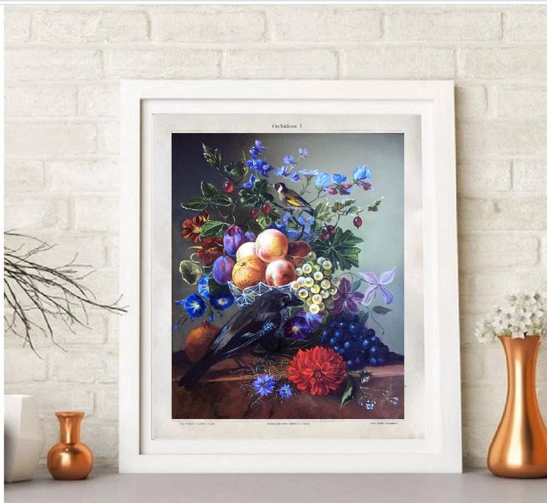 Original Fine Art Floral Painting by Olga Begisheva K
