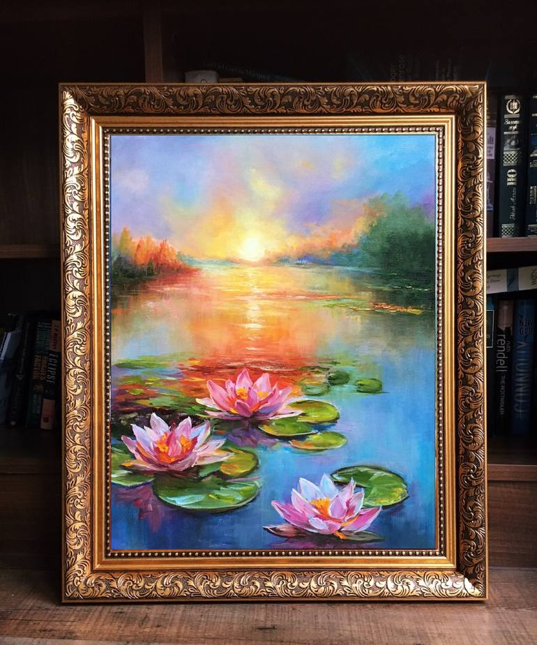 Original Contemporary Landscape Printmaking by Olga Begisheva K