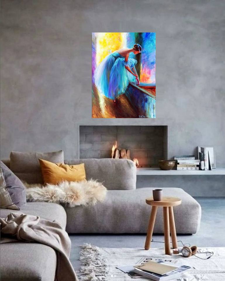 Original Art Deco Body Painting by Olga Begisheva K