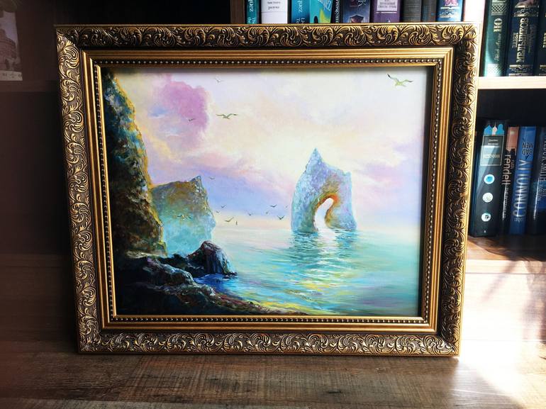 Original Seascape Painting by Olga Begisheva K
