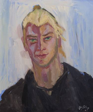 Original Expressionism Portrait Paintings by Medea Yankova