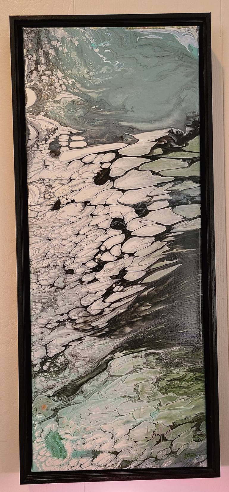 Original Abstract Expressionism Abstract Painting by Terry Longtin