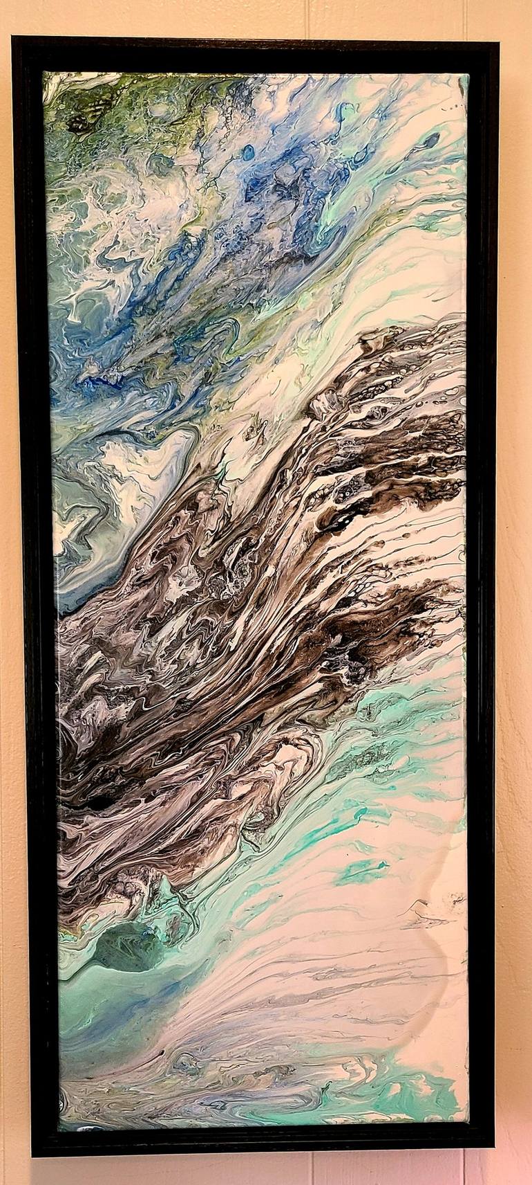 Original Abstract Painting by Terry Longtin