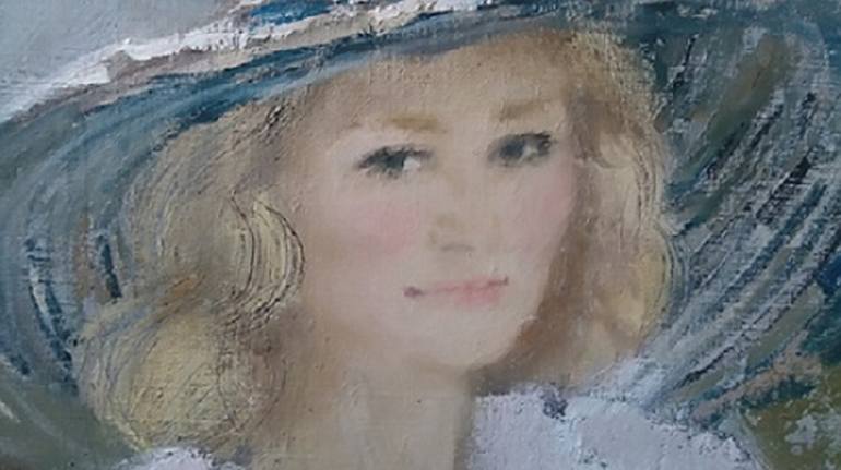 Original Figurative People Painting by Lucy Evans