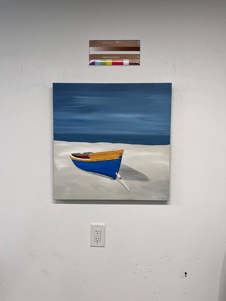 Original Fine Art Boat Painting by Susan Kinsella