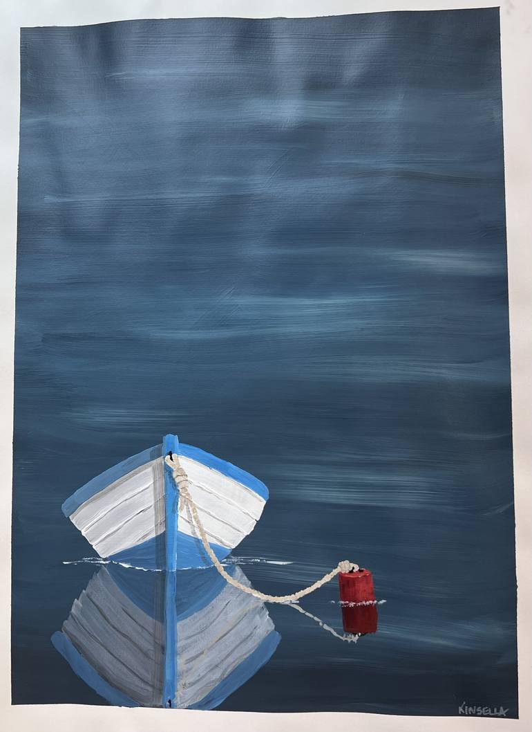 Original Fine Art Boat Paintings by Susan Kinsella