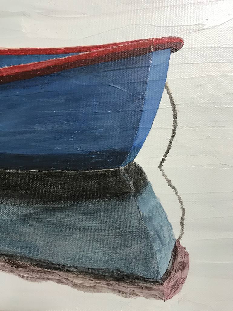 Original Figurative Boat Painting by Susan Kinsella