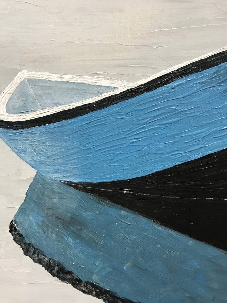 Original Figurative Boat Painting by Susan Kinsella