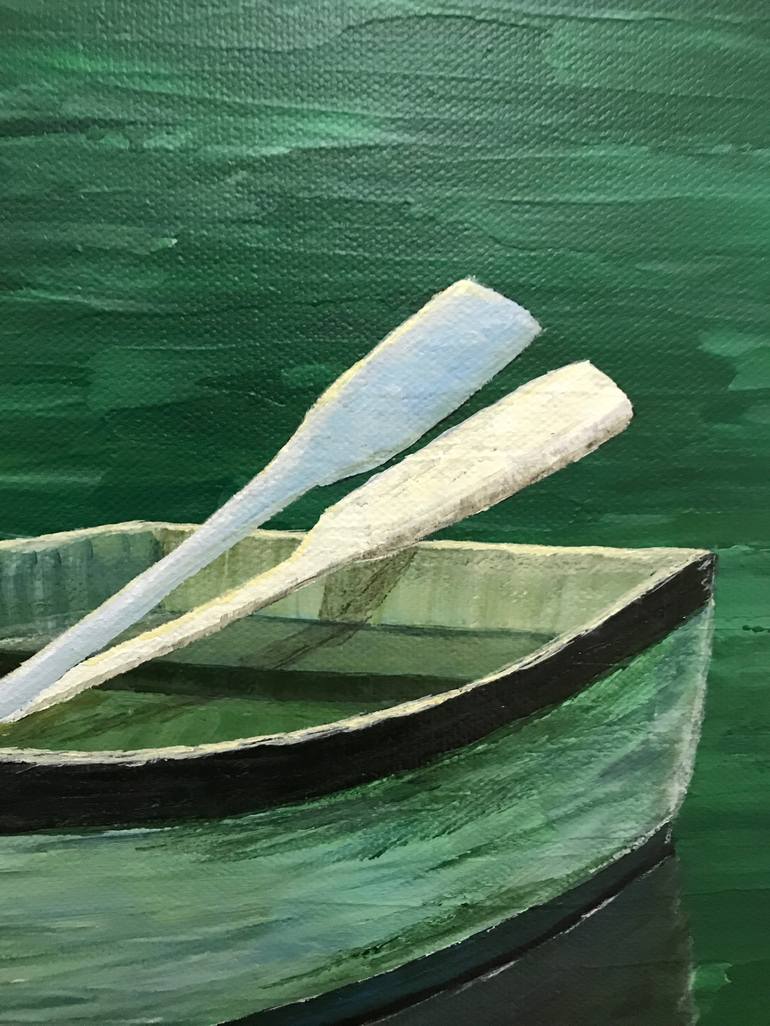 Original Figurative Boat Painting by Susan Kinsella