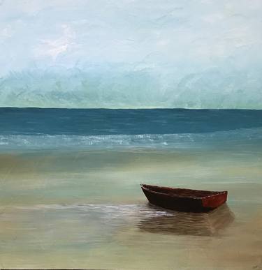 Print of Figurative Seascape Paintings by Susan Kinsella