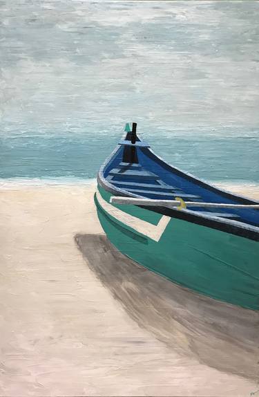 Print of Boat Paintings by Susan Kinsella