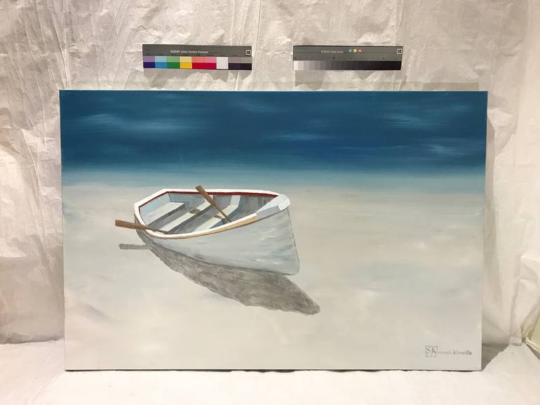 Original Figurative Boat Painting by Susan Kinsella