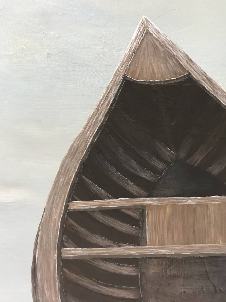 Original Fine Art Boat Painting by Susan Kinsella