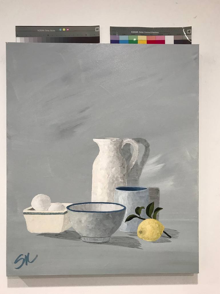 Original Fine Art Still Life Painting by Susan Kinsella