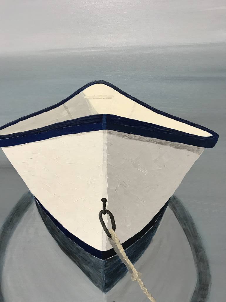 Original Fine Art Boat Painting by Susan Kinsella