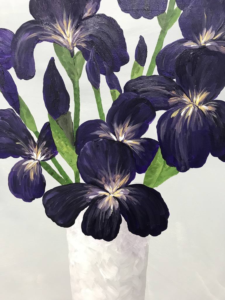 Original Fine Art Floral Painting by Susan Kinsella