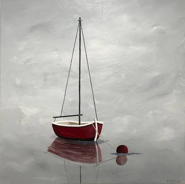 Print of Fine Art Sailboat Paintings by Susan Kinsella