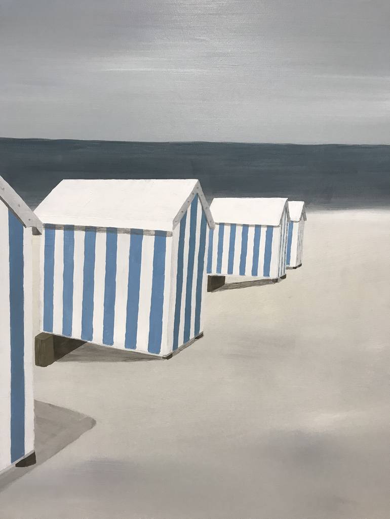 Original Fine Art Beach Painting by Susan Kinsella