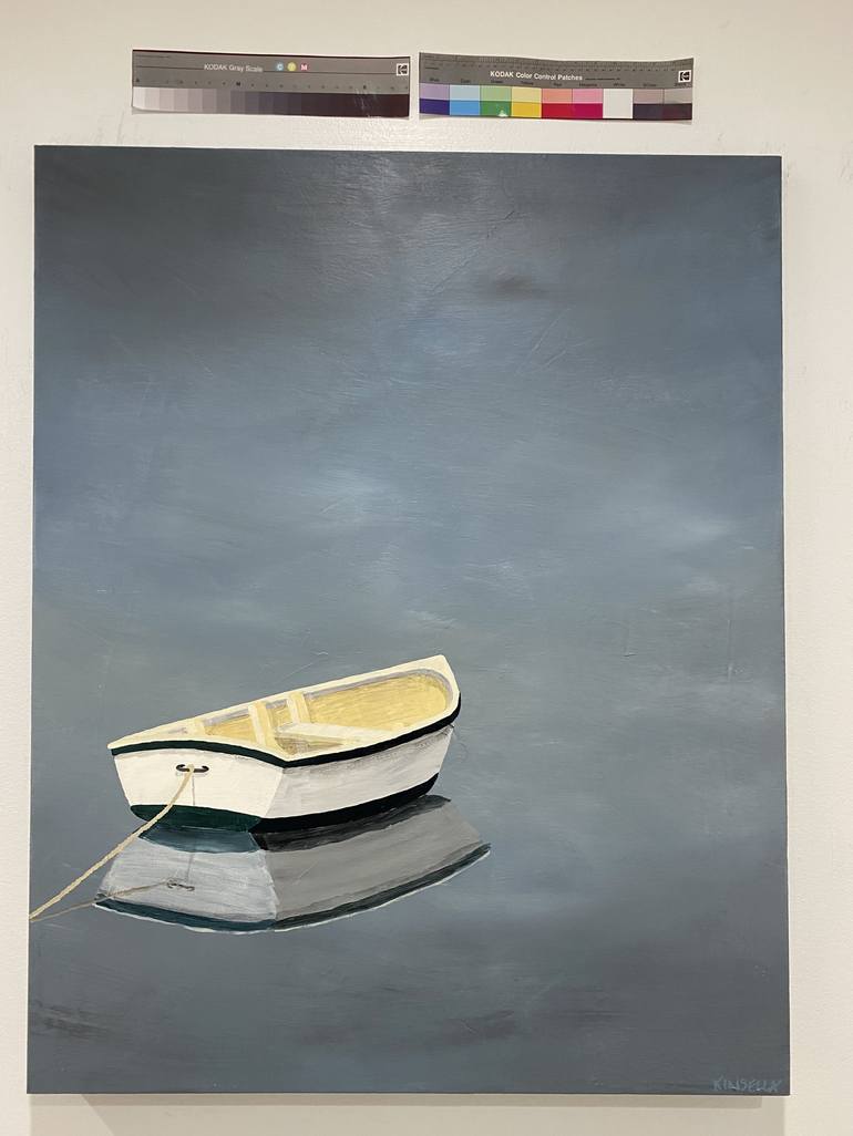 Original Boat Painting by Susan Kinsella