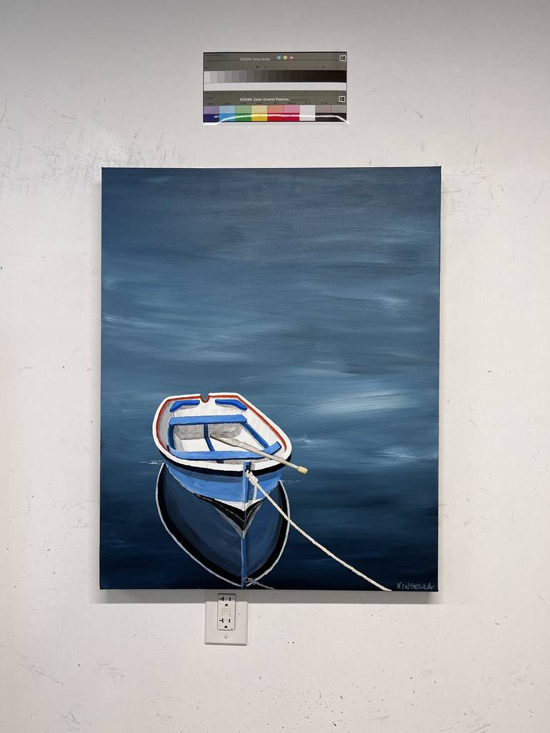 Original Boat Painting by Susan Kinsella