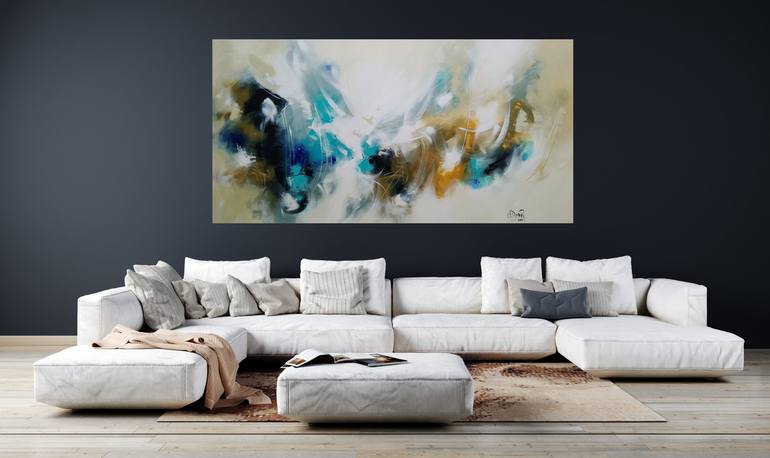 Original Abstract Painting by BEATRIZ DUFOUR