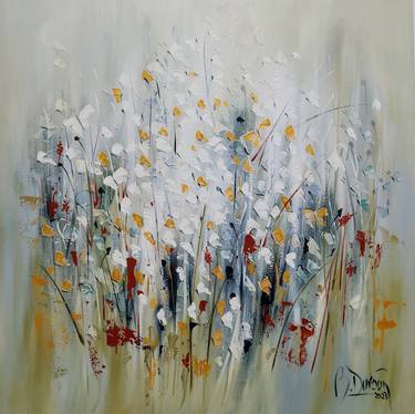 Original Abstract Expressionism Nature Paintings by BEATRIZ DUFOUR