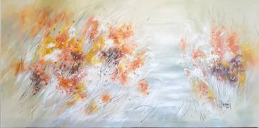 Original Abstract Expressionism Abstract Painting by Beatriz Dufour