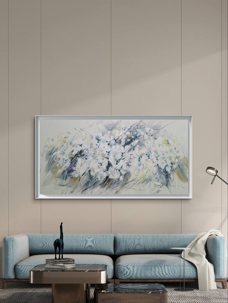 Original Contemporary Nature Painting by Beatriz Dufour