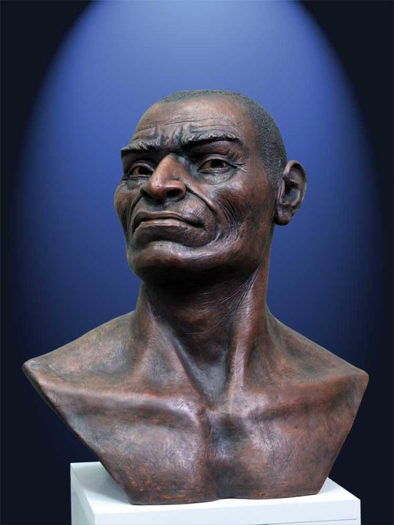 Original Portrait Sculpture by Liviu-Adrian SANDU