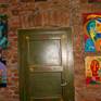 in my studio