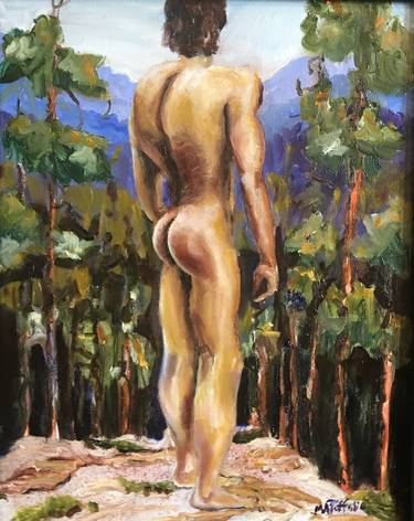 Original Figurative Nude Paintings by Mark Toffoli