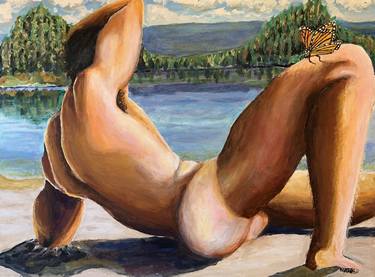 Original Figurative Nude Paintings by Mark Toffoli