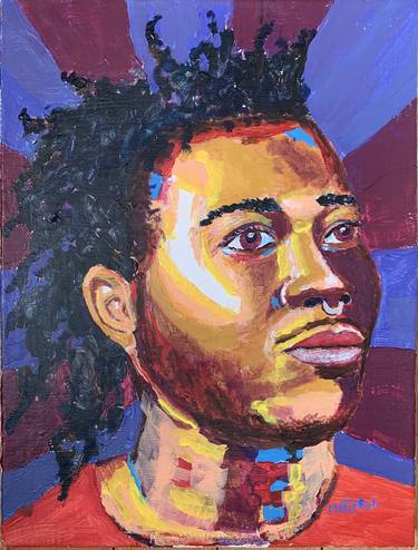 Original Expressionism Portrait Paintings by Mark Toffoli